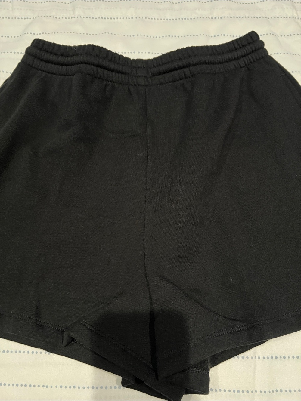 PINK Victoria's Secret Black Athletic Logo Shorts - Picture 3 of 4